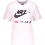 T-shirts col rond Nike Futura blancs SC Freiburg à manches courtes à col rond Taille XS pour femme en promo 