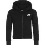 Sweats à capuche Nike Sportswear noirs en polaire enfant look sportif 