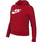 Sweats Nike rouges à logo à capuche à manches longues Taille S look fashion pour femme 