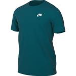 T-shirts Nike Sportswear verts en coton à manches courtes à manches courtes Taille XL look sportif pour homme 