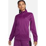 Sweats zippés Nike Sportswear violets Taille S look sportif pour femme 