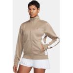 Sweats zippés Nike Sportswear beiges Taille S look sportif pour femme 
