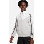 Sweats zippés Nike Sportswear blancs enfant look sportif en promo 