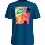 T-shirts Nike Sportswear bleus Taille XL look sportif 