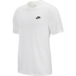 T-shirts Nike Sportswear blancs en coton enfant look sportif 