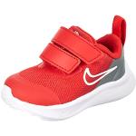 Baskets à lacets Nike Star Runner 3 rouges en caoutchouc Pointure 25 look casual pour enfant en promo 