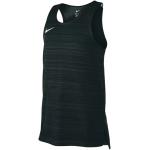 Débardeurs Nike Miler noirs en polyester respirants pour fille de la boutique en ligne 11teamsports.fr 