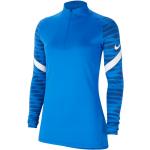 T-shirts Nike Strike bleus en polyester à manches longues respirants Taille XXL pour femme en promo 