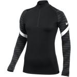 T-shirts Nike Strike noirs en polyester à manches longues respirants Taille XL pour femme 