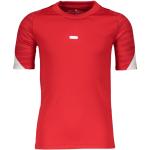 T-shirts col rond Nike Strike rouges en polyester respirants à manches courtes à col rond Taille L pour homme en promo 