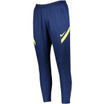 Pantalons de sport Nike Strike bleus en polyester respirants Taille XS W36 pour femme en promo 