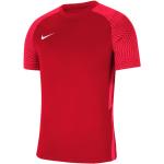 Maillots sport Nike Strike rouges en polyester enfant respirants en promo 