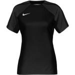 Maillots de sport Nike Strike noirs en polyester respirants à manches courtes à col rond Taille 3 XL pour femme en promo 