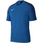 Maillots de sport Nike Strike bleus en polyester respirants à manches courtes Taille L pour homme en promo 