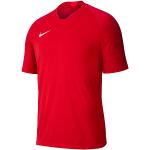 Maillots de sport Nike Strike rouges en polyester respirants à manches courtes Taille XXL pour homme en promo 