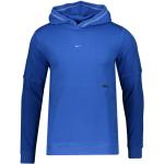 Vêtements de sport Nike Strike bleus respirants à capuche à manches longues Taille S pour homme en promo 
