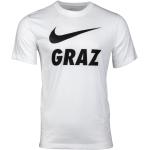 T-shirts col rond Nike blancs à manches courtes à col rond Taille 3 XL pour homme en promo 
