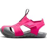 Nike Sunray Protect 2 Baby/Toddler Sandal, Hyper Pink/Fuchsia Glow-Smoke Grey, 21 EU