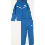 Survêtements Nike Tech Fleece bleus en polaire look fashion 