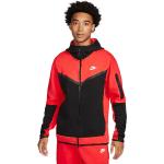 Sweats zippés Nike Tech Fleece noirs en polaire à capuche Taille XXL 