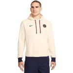 Vêtements de sport Nike beiges Paris Saint Germain à capuche Taille XL pour homme 