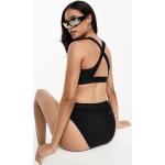 Hauts de bikini saison été Nike Fusion noirs Taille S pour femme en promo 