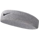 Headbands Nike Swoosh gris pour femme en promo 