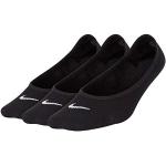Chaussettes Nike blanches en fibre synthétique de running en lot de 3 Taille M pour femme 