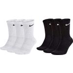 Chaussettes Nike 6 blanches de tennis en lot de 6 Pointure 46 look fashion en promo 