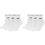 Chaussettes de sport Nike 6 blanches lavable en machine en lot de 6 Pointure 46 look fashion en promo 