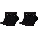 Chaussettes de sport Nike 6 noires lavable en machine en lot de 6 Pointure 46 look fashion 