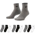 Chaussettes de sport Nike gris foncé lavable en machine en lot de 9 Pointure 39 look fashion pour homme 
