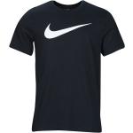 T-shirts Nike Swoosh noirs Taille S pour homme 