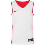 Maillots de basketball Nike blancs en polyester respirants 
