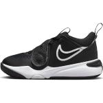 Chaussures de sport Nike Team Hustle noires Pointure 34 look fashion pour garçon 