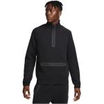 Sweats Nike Tech Fleece noirs en polaire à manches longues Taille L pour homme en promo 