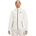 Vestes longues Nike Tech Fleece beiges en polaire respirantes à manches longues à col montant Taille XL look sportif pour femme 