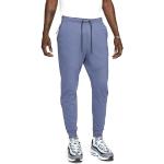 Pantalons taille élastique Nike Tech bleus Taille L look fashion pour homme 