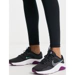 Baskets à lacets Nike Essentials noires en caoutchouc à lacets Pointure 40 look casual pour femme en promo 