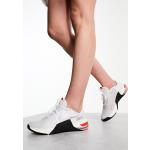 Baskets à lacets Nike Metcon 8 blanches en caoutchouc à lacets Pointure 39 look casual pour femme en promo 