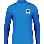 Tops Nike bleues foncé en polyester Taille 3 ans pour fille en promo de la boutique en ligne 11teamsports.fr 
