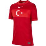 Maillots sport Nike rouges en polyester respirants pour fille de la boutique en ligne 11teamsports.fr 