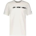 Nike Unisex M NSW Repeat SS Top T-shirt White/White/Black M