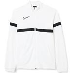 Nike Veste de Football de Survêtement en Tricot pour Garçon, Blanc/Noir, XS