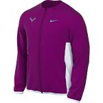 Vestes zippées Nike Dri-FIT bleu canard délavées Rafael Nadal Taille L look fashion pour homme 