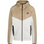 Sweats zippés Nike Tech Fleece beiges en polaire Taille XS pour homme en promo 