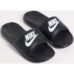 Claquettes de piscine Nike noires à logo à bouts ouverts Pointure 40,5 pour femme 