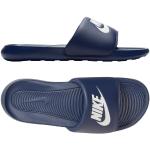 Tongs  Nike Victori One bleues en caoutchouc Pointure 46 pour homme en promo 