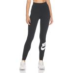 Nike W NSW ESSNTL LGGNG Futura HR, Leggings Femme, Black/(White), M