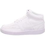 Nike Femme Nikecourt Vision Mid Women's Shoe, Bianco White White White 100, 44 EU